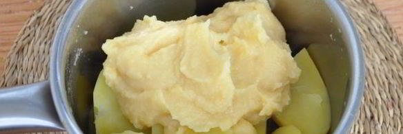 картофельно-гороховое пюре