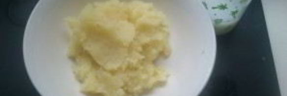 картофельно-кабачковое пюре