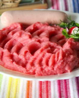 Картофельно-свекольное пюре