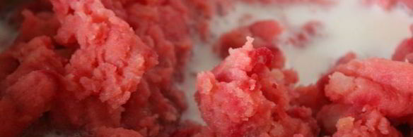 картофельно-свекольное пюре