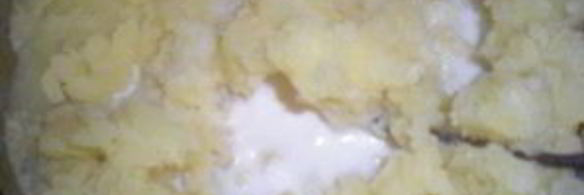 картофельное пюре без масла