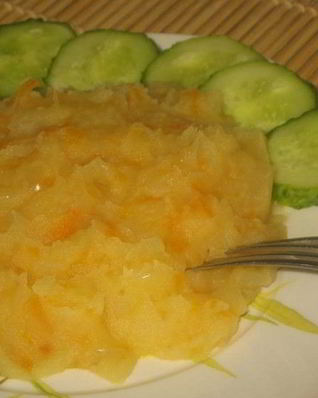 Картофельное пюре постное