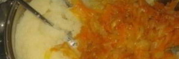 картофельное пюре постное