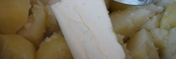 картофельное пюре с чесноком