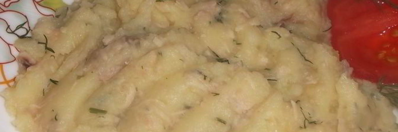 Картофельное пюре с индейкой