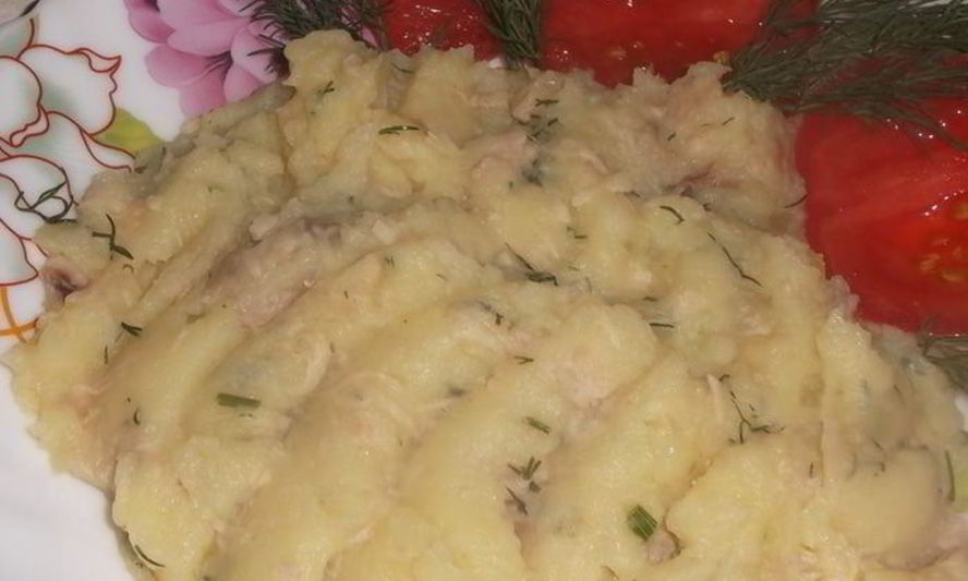 Рецепт картофельного пюре с индейкой