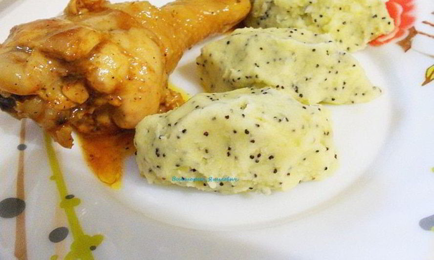 Рецепт картофельного пюре с маком