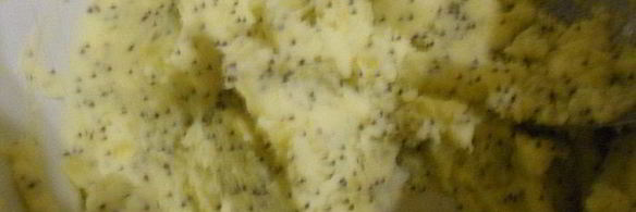 картофельное пюре с маком