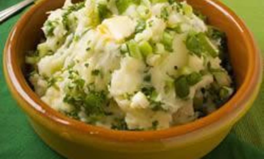 Рецепт картофельного пюре с зеленым луком по-ирландски