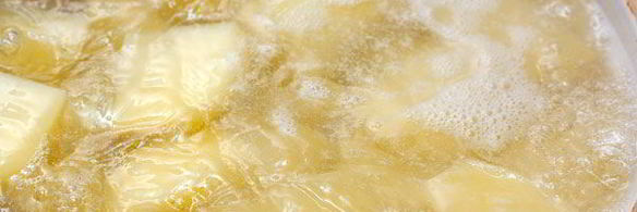 картофельное пюре с жареным луком