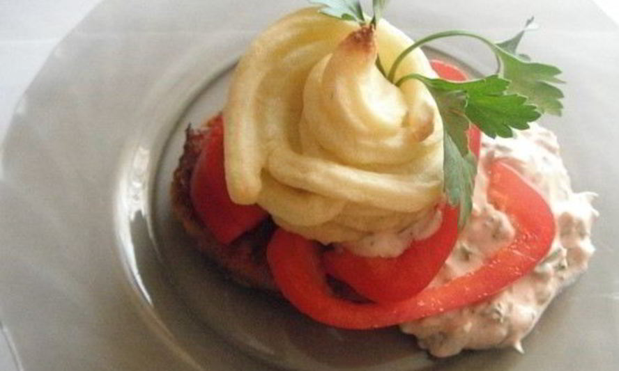 Рецепт картофельного пюре, запеченного в духовке