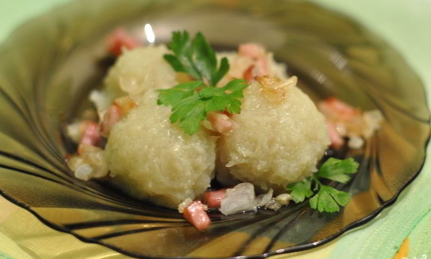 Рецепт картофельных клецек постных