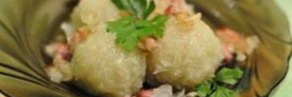 картофельные клецки постные