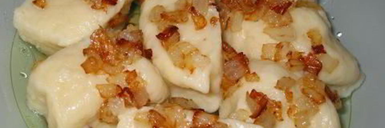 Картофельные клецки с луком