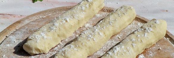 картофельные ньокки с грибным соусом