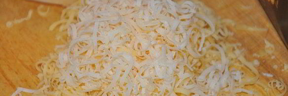 картофельные ньокки с сыром джюгас