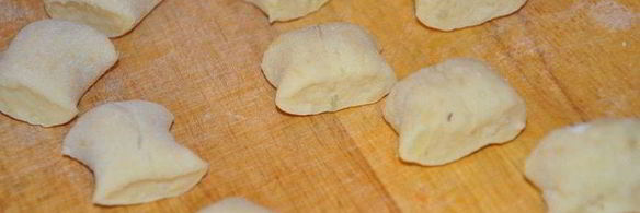 картофельные ньокки с сыром джюгас