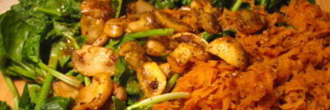 Хрустящий гарнир из батата