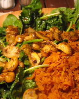 Хрустящий гарнир из батата