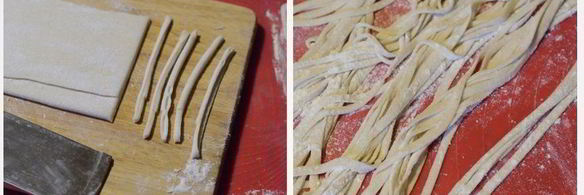 китайская домашняя лапша без яиц