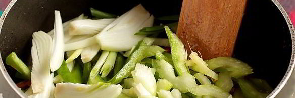 китайская лапша с курицей