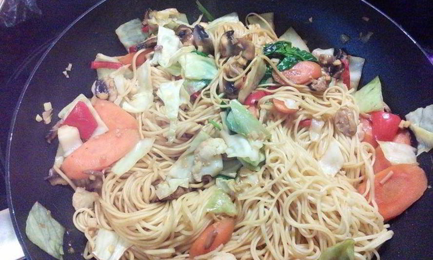 Рецепт китайской лапши с овощами