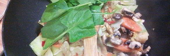 китайская лапша с овощами