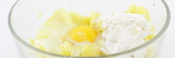 клецки картофельные с мясом