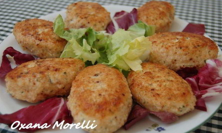 Рецепт белоснежных котлеток с рикоттой