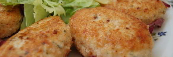 белоснежные котлетки с рикоттой