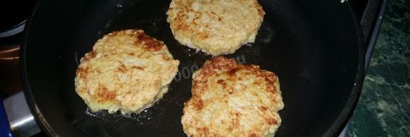 кабачковые котлеты с мясным фаршем