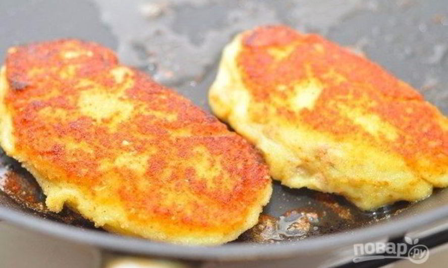 Рецепт картофельных котлет с фаршем внутри