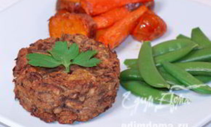 Рецепт котлеток из чечевицы с грибами