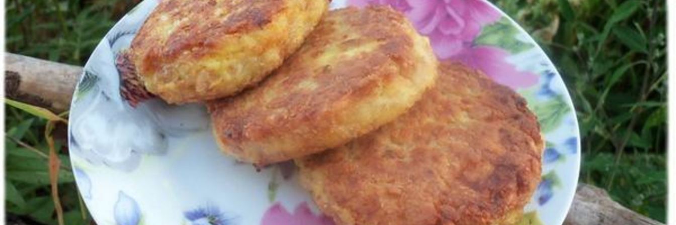 Котлетки из овсянки с кабачком