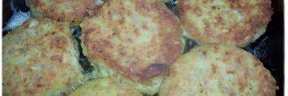 котлетки из овсянки с кабачком