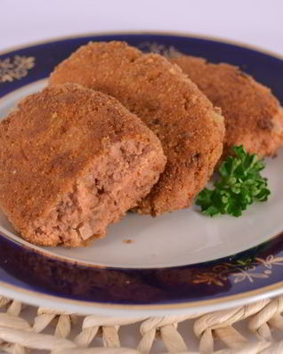 Котлеты из фарша лосося