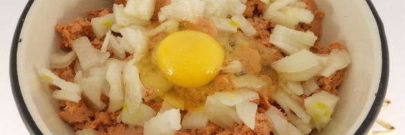 котлеты из фарша лосося