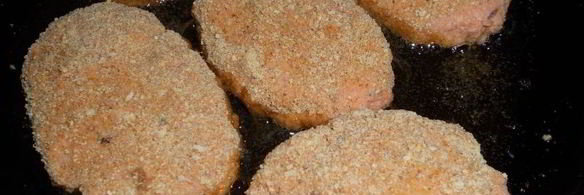 котлеты из фарша лосося