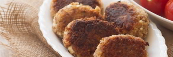 котлеты из гречки и творога