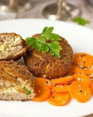 Котлеты из гречки с фаршем