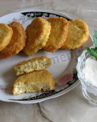 Котлеты из икры мойвы