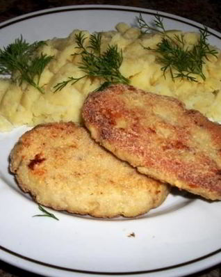 Котлеты из хека