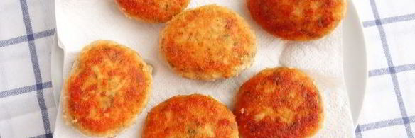 котлеты из красной рыбы