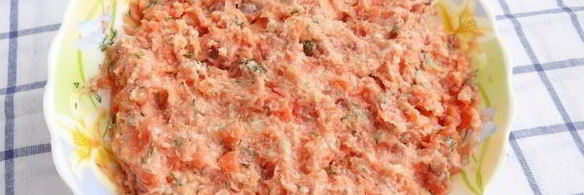 котлеты из красной рыбы