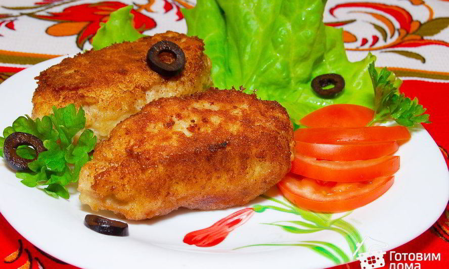 Рецепт котлет из курицы с сыром и зеленью