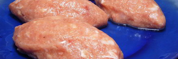 котлеты из курицы с сыром и зеленью