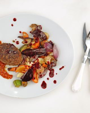 Котлеты из мраморной говядины