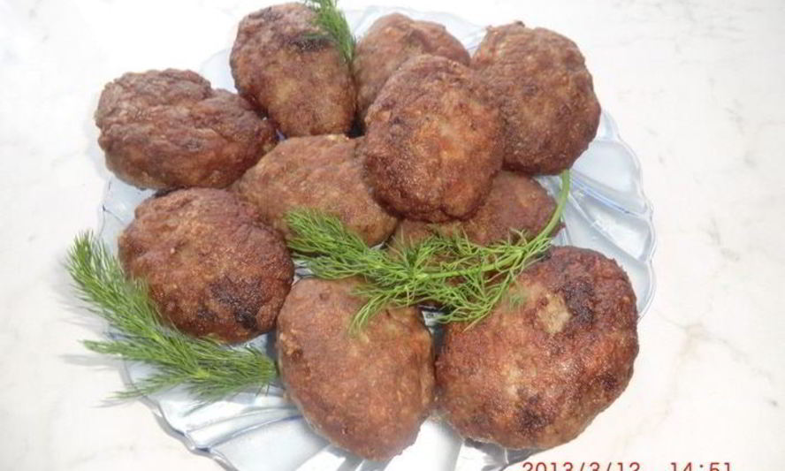 Рецепт котлет из оленины