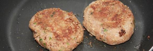 котлеты из печеного баклажана