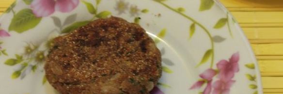 котлеты из печеного баклажана